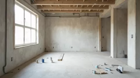 wykończenie mieszkania deweloperskiego krok po kroku